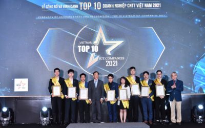 ベトナムブロックチェーン開発 TOP10及び印象的な成長企業と認められました！
