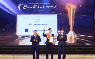 SotatekがSao Khue賞 2022を５つ星ソフトウェア開発サービスとして受賞