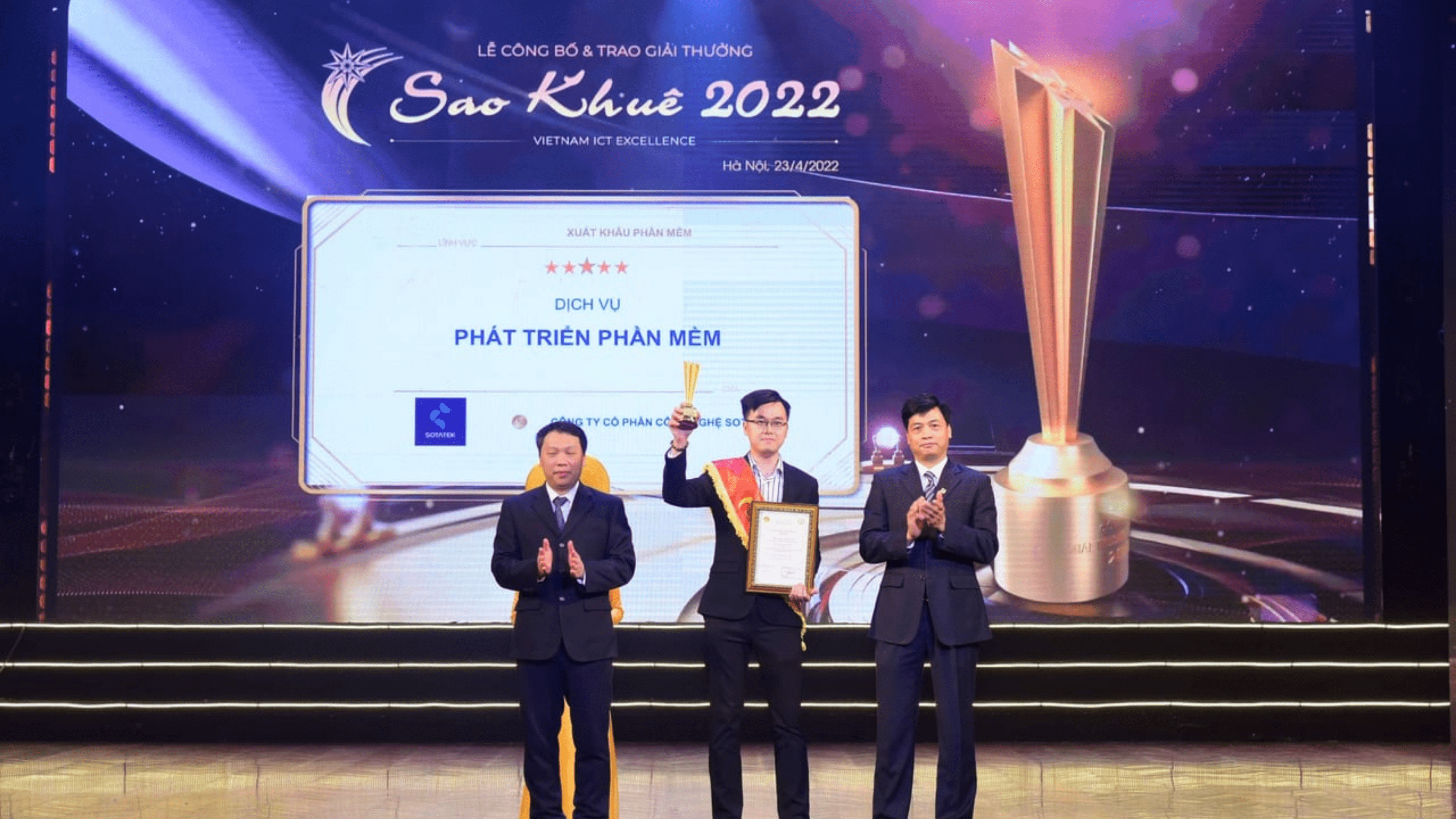 SotaTek-Won-Sao-Khue-Award-2022-Five-Star-Software-Development-Services